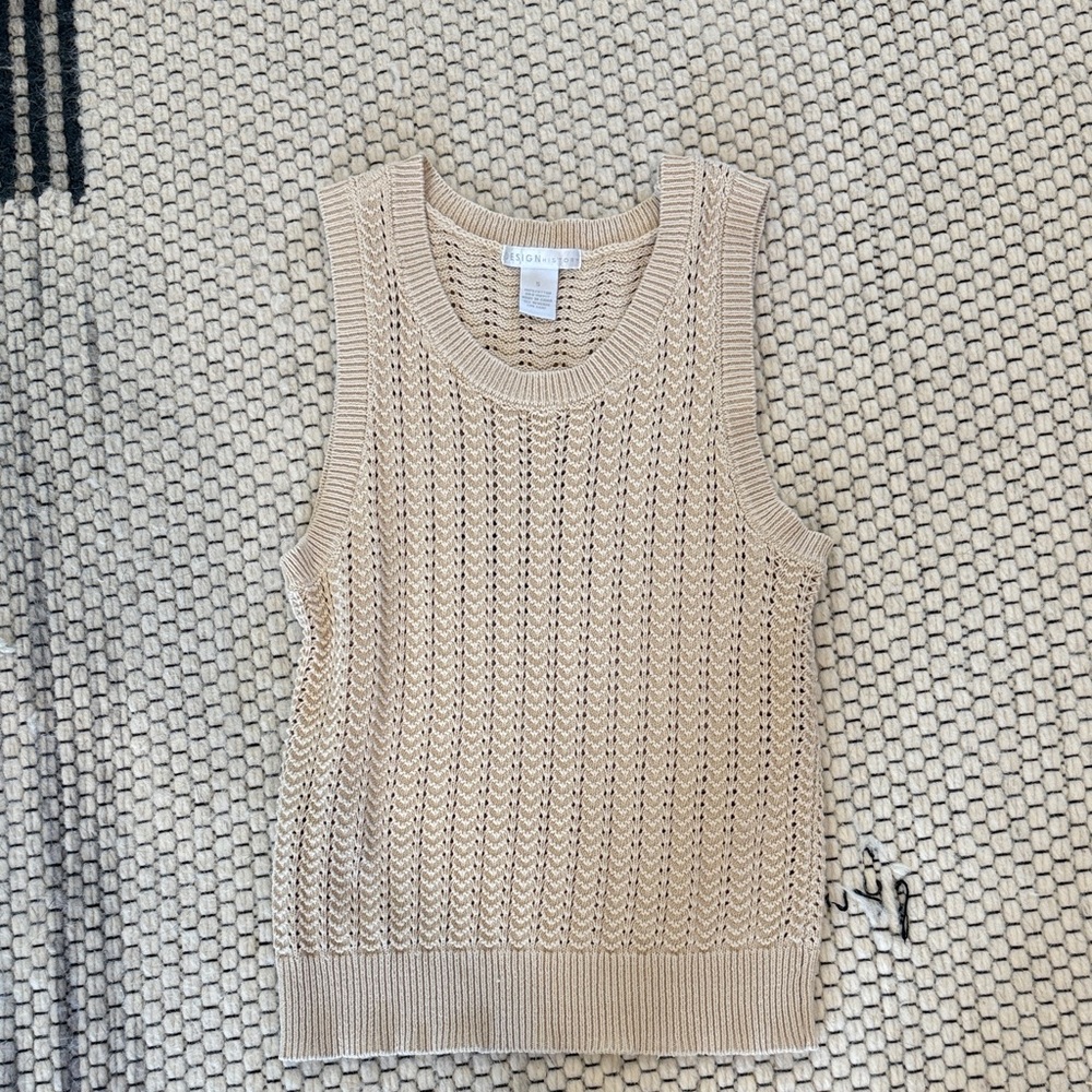 Design History sweater tank